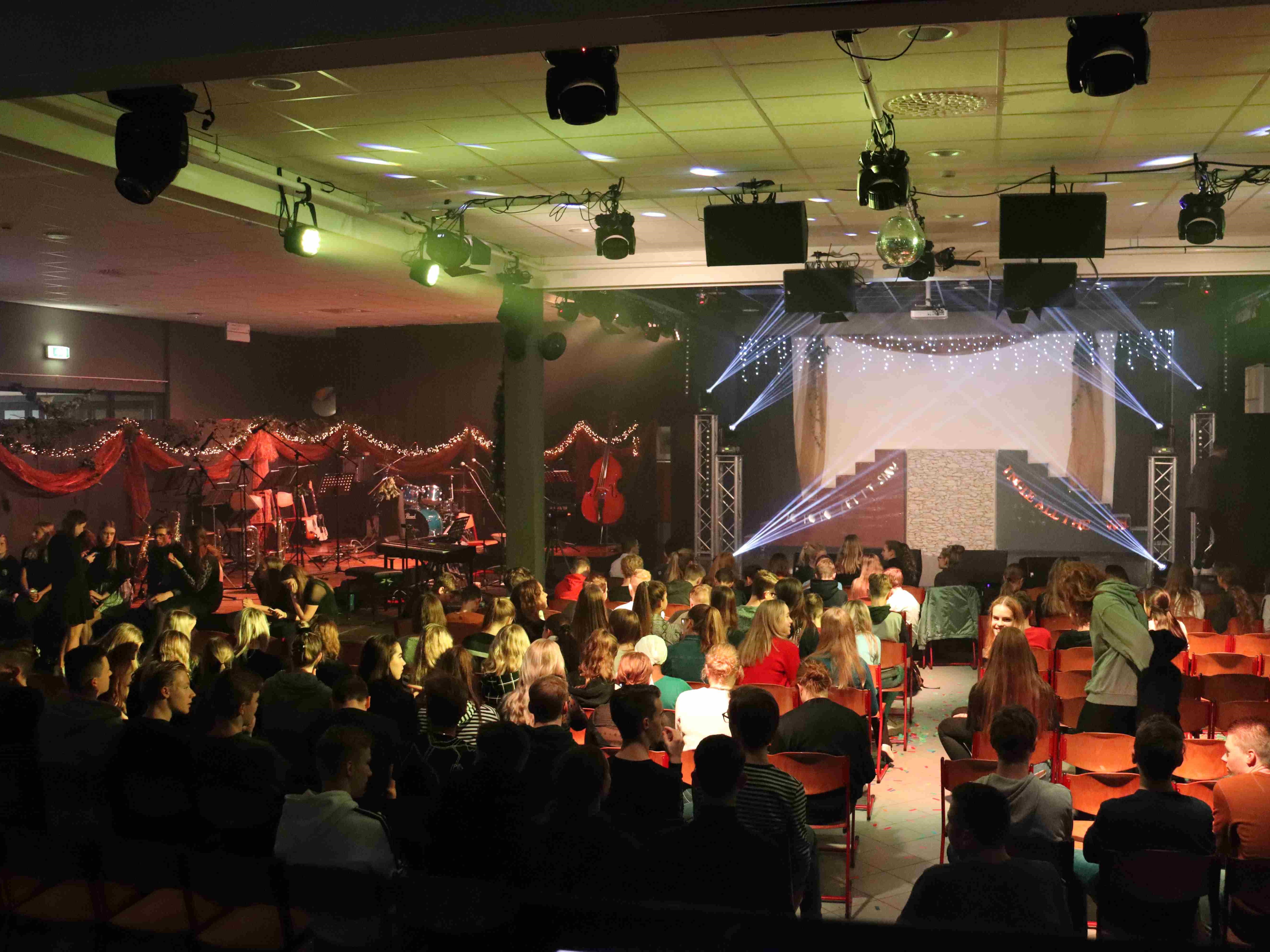 Foto 2 Licht geluid kerstmusical